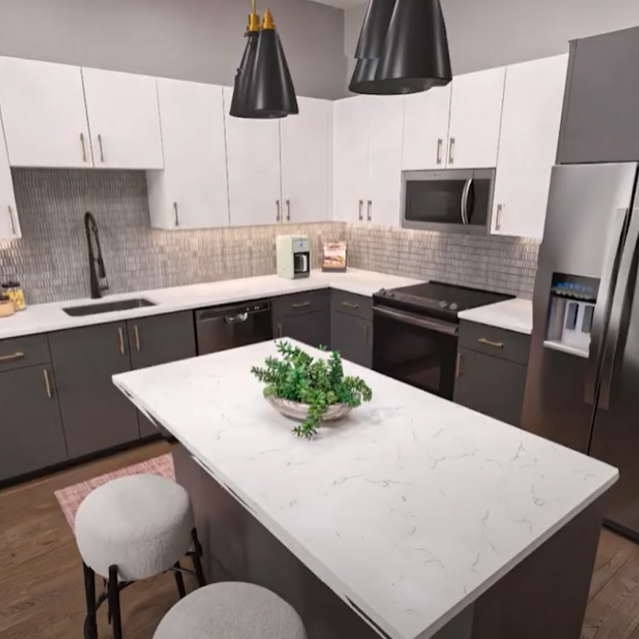 The Waylon Apartments Tour in McKinney, TX - Slate Design Package 